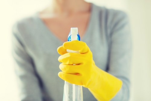 High-touch surfaces cleaned for hygiene and safety