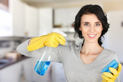 One off cleaning tasks in a spotless bathroom
