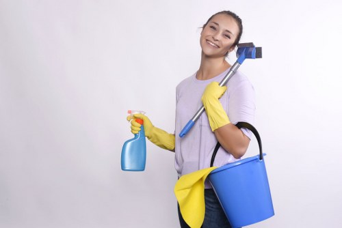 Specialist tools used for after builders cleaning