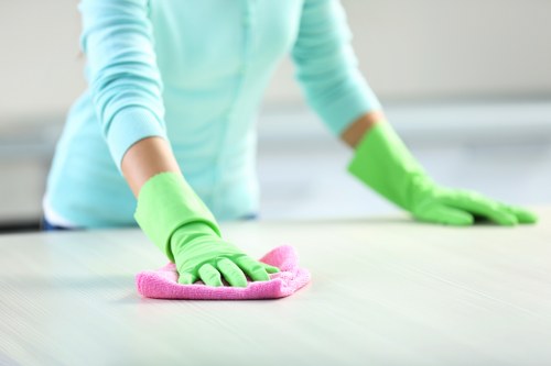 Modern office cleaning focused on long-term business value
